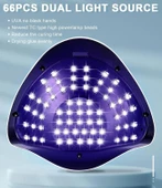 Fontenay SUN X11 Uv Led Tırnak Kurutucu 280 Watt 66 Led Protez Tırnak Kalıcı Oje Kurutma Makinası - 5