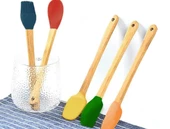 Mİen Bambu Silikon Spatula Seti 5 li MİEN-456 - 1