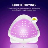 Fontenay SUN X15 Uv Led Tırnak Kurutucu 280 Watt 66 Led Protez Tırnak Kalıcı Oje Kurutma Makinası - 5