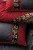 Nishev.com Evini Sev Folk Art Çift Kişilik Nevresim Takımı - Lienzo Antrasit - 1