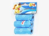 Evcil Hayvan Köpek Dışkı Toplama Poşeti 3 Paket - 1