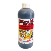 Market Afiş - Poster Yazı Mürekkebi Kırmızı 1.000 cc Alkol Bazlı Market Mürekkebi thumbnail 1