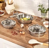 Emsan Valeria 6 Parça Sahan Seti - 1