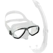 Cressi Perla Maske Mexico Şnorkel Seti CLEAR-BLACK - 1