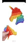 Pop It Push Buble Fidget Unicorn Popit Zihinsel Ve Duyusal Stres Oyuncağı - 3