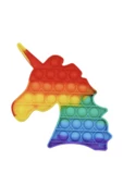 Pop It Push Buble Fidget Unicorn Popit Zihinsel Ve Duyusal Stres Oyuncağı - 1