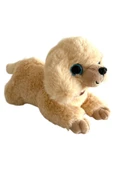 Havlayan Sevimli Peluş Köpek 25 Cm Yatan Köpek Peluş - 6