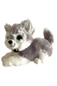 Peluş Köpek Havlayan Yatan Sevimli Peluş Köpek 25 Cm Yatan Sesli Köpek Peluş - 2