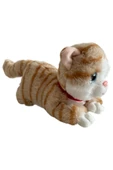 Sesli Yatan Miyavlayan 25 cm Peluş Kedi Oyuncak - 2