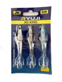Ryuji Jig King Real Mix 3 Adet - jig Yem - 1