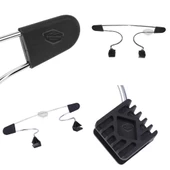 Oto Koltuk Arkası Elbise Askılığı Ceket Askısı Krom Metal Araç İçi Askılık Kaydırmaz Yüzeyli Kıyafet Askısı - 4