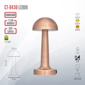 CATA CT-8430 LİZBON ŞARJLI MASA LAMBASI - 1