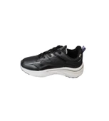 KİNETİX Kadın Siyah Beyaz Kalın Taban Sneaker Yürüyüş Günlük Spor Ayakkabı - 3