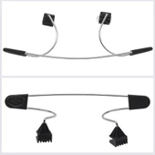 Oto Koltuk Arkası Elbise Askılığı Ceket Askısı Krom Metal Araç İçi Askılık Kaydırmaz Yüzeyli Kıyafet Askısı - 7