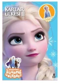 DISNEY KARLAR ÜLKESİ MASKOTLU BOYAMA KİTABI - 1