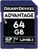 DELKIN DEVICES ADVANTAGE 64GB SD UHS-I V30 Hafıza Kartı - 1