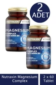 Nutraxin Magnesium Complex Vitamin B6 60 Tablet 2 ADET thumbnail 2