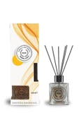 Sandal Ağacı Bambu Çubuklu Oda Kokusu 100 ml Reed Diffuser - SandalWood - 1