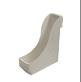 Bafix Magazinlik Plastik Beyaz Magazinlik 12 Li Paket - 1