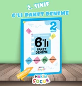 Hakim 2.Sınıf Beceri Temelli Sorularla 6 lı Paket Deneme - 1