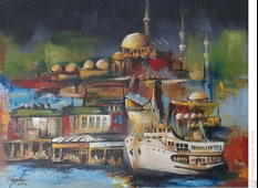 yağlı boya tablo - 1