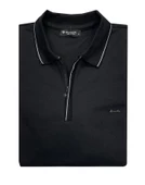 Slim Fit Erkek Polo Yaka Fermuarlı Sweatshirt 7027 - 1