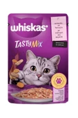 Whiskas Tastymix Somon & Havuçlu Yetişkin Kedi Maması 28 x 85 G - 1