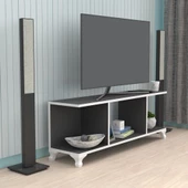 Kenzlife televizyon sehpası seul gri 038*120*30 tv ünitesi thumbnail 1