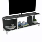 Kenzlife televizyon sehpası seul gri 038*120*30 tv ünitesi thumbnail 2