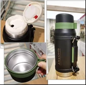 Shotay Çelik Termos Camper Large 1600Ml Siyah - 3
