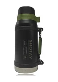 Shotay Çelik Termos Camper Large 1600Ml Siyah - 6
