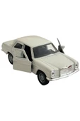 MERCEDES-BENZ 220 MODEL ARABA 1:36 ÖLÇEK 11CM METAL DİECAST - 3