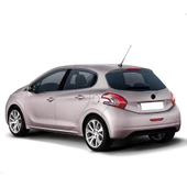 Peugeot 208 2012-2015 Arka Bagaj Kapağı Amortisörü Pistonu 1 adet - 2