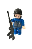 Özel Kuvvetler Mini Polis Figür Seti Minifigür Yapı 8 Cm - 2