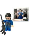 Özel Kuvvetler Mini Polis Figür Seti Minifigür Yapı 8 Cm - 5