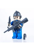 Özel Kuvvetler Mini Polis Figür Seti Minifigür Yapı 8 Cm - 1