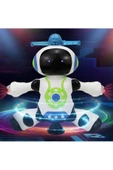 DANS EDEN ROBOT PERVANELİ 3D IŞIKLI SESLİ MÜZİKLİ PİLLİ ROBOT OYUNCAK - 1