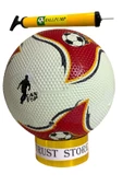 A KALİTE KAUÇUK FUTBOL TOPU NO:5 Şişirme Pompası Hediyeli - 1