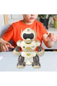Rotating Müzikli Işıklı Ve Hareketli Dönen Akıllı Robot thumbnail 3