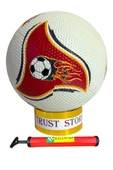 A KALİTE KAUÇUK FUTBOL TOPU NO:5 Şişirme Pompası Hediyeli - 2