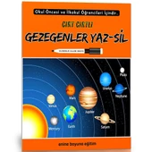 Cırt Cırtlı GEZEGENLER YAZ-SİL Kitabı - 1