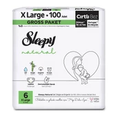 Sleepy Natural Bebek Bezi Gross Paket 6 Beden 15-25 Kg 100 Adet - 1