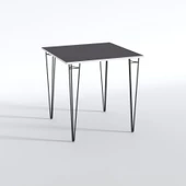 Knsz yemek masası hemdem grisyh 075*080*080 mutfak ofis çalışma thumbnail 3