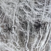 Halloween Cadılar Bayramı Dekorasyonu Esnek Örümcek Ağı Halovin Dekorasyon Ürünleri - 2