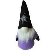 Halloween Cadılar Bayramı Dekorasyonu Gnome Bebek 18cm SİYAH Halovin Dekorasyon Ürünleri - 1