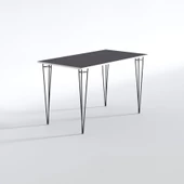 Knsz yemek masası hemdem grisyh 075*100*070 mutfak ofis çalışma - 3
