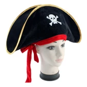 Halloween Cadılar Bayramı Kostümü Korsan Şapkası Halovin Partisi Kostüm Kıyafetleri - 1