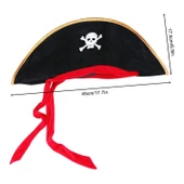 Halloween Cadılar Bayramı Kostümü Korsan Şapkası Halovin Partisi Kostüm Kıyafetleri - 2