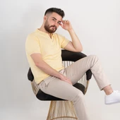 Neyir Triko Slimfit Yakalı Erkek Triko T-Shirt thumbnail 3