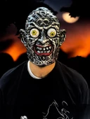 VIP HALLOWEEN MASK VIP CADILAR BAYRAMI PATLAYAN GÖZLER KORKU MASKESİ  PARTİ MASKESİ THE MASK - 1